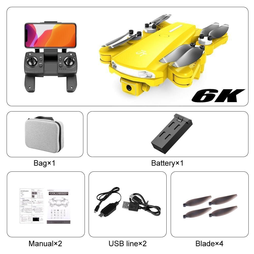 2024 New GPS Drone - 6K HD Camera Professional Aerial Photography Brushless Foldable Quadcopter FPV WIFI RC Distance 2000M Gifts Professional Camera Drone - Image 10