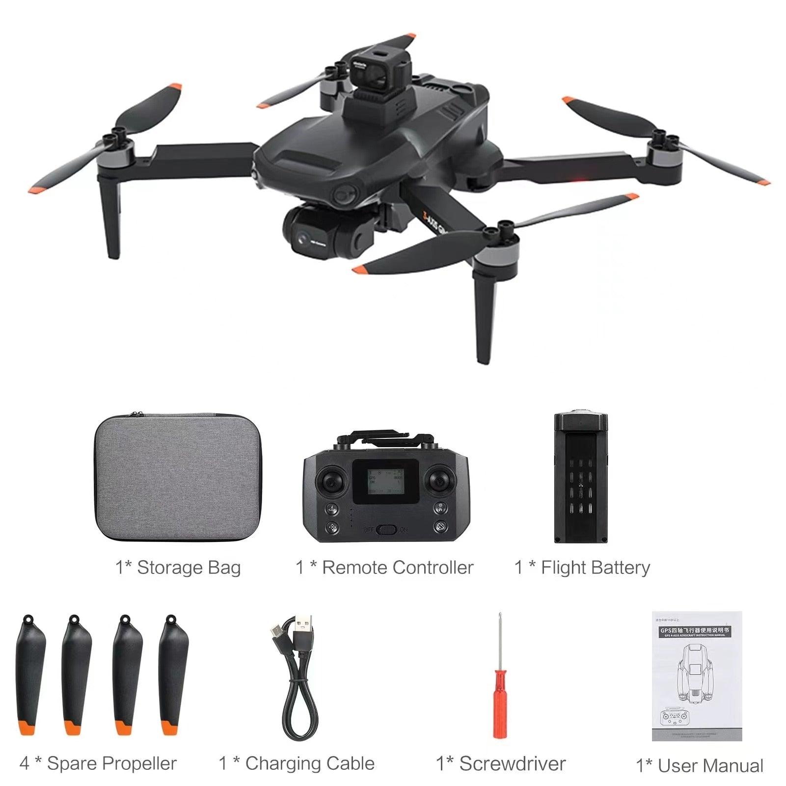 X38 PRO Drone - GPS 8K HD Professional Aerial 3-Axis Gimbal Brushless Obstacle Avoidance Drone Brushless Quadcopter RC Drone Toy Professional Camera Drone 3 X38 PRO Drone - GPS 8K HD Professional Aerial 3-Axis Gimbal Brushless Obstacle Avoidance Drone Brushless Quadcopter RC Drone Toy Professional Camera Drone - صورة X38 PRO Drone - GPS 8K HD Professional Aerial 3-Axis Gimbal Brushless Obstacle Avoidance Drone Brushless Quadcopter RC Drone Toy Professional Camera Drone - صورة 3