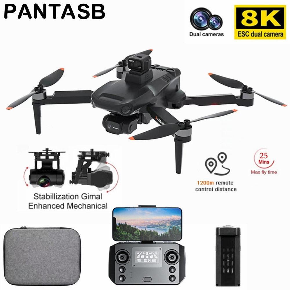 X38 PRO Drone - GPS 8K HD Professional Aerial 3-Axis Gimbal Brushless Obstacle Avoidance Drone Brushless Quadcopter RC Drone Toy Professional Camera Drone 2 X38 PRO Drone - GPS 8K HD Professional Aerial 3-Axis Gimbal Brushless Obstacle Avoidance Drone Brushless Quadcopter RC Drone Toy Professional Camera Drone - صورة X38 PRO Drone - GPS 8K HD Professional Aerial 3-Axis Gimbal Brushless Obstacle Avoidance Drone Brushless Quadcopter RC Drone Toy Professional Camera Drone - صورة 2