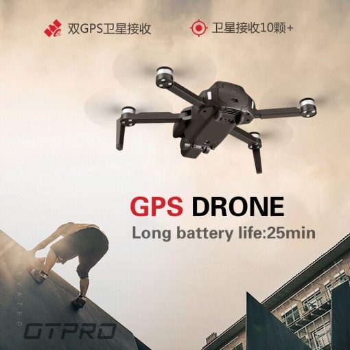OTPRO GPS Drone - With 4K HD 5G WIFI HD Camera Brushless Motor RC Quadcopter Professional Foldable Helicopter Professional Camera Drone 8 OTPRO GPS Drone - With 4K HD 5G WIFI HD Camera Brushless Motor RC Quadcopter Professional Foldable Helicopter Professional Camera Drone - صورة OTPRO GPS Drone - With 4K HD 5G WIFI HD Camera Brushless Motor RC Quadcopter Professional Foldable Helicopter Professional Camera Drone - صورة 8