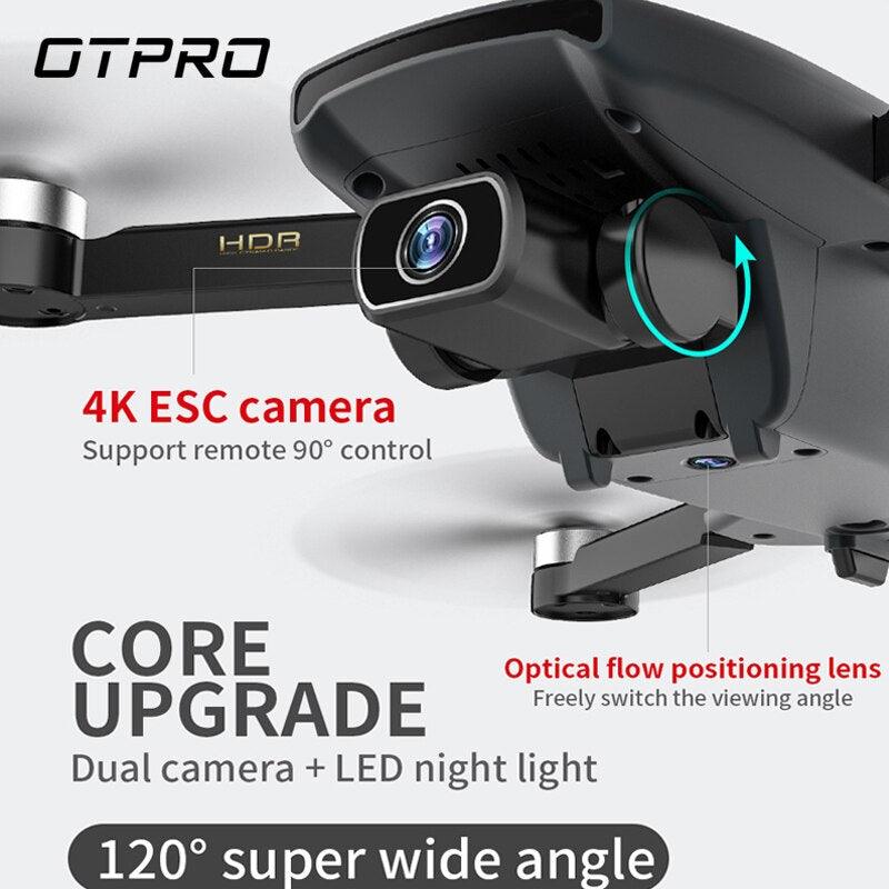OTPRO GPS Drone - With 4K HD 5G WIFI HD Camera Brushless Motor RC Quadcopter Professional Foldable Helicopter Professional Camera Drone 6 OTPRO GPS Drone - With 4K HD 5G WIFI HD Camera Brushless Motor RC Quadcopter Professional Foldable Helicopter Professional Camera Drone - Image 6
