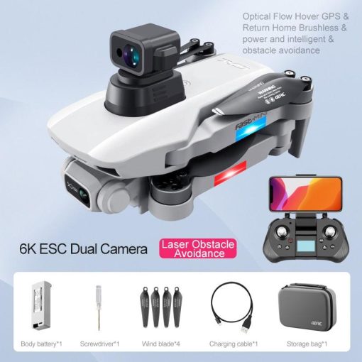 F8 GPS Drone - 2023 New Drone 6K HD Professional HD Camera GPS 5G WiFi FPV Drones Obstacle Avoidance Brushless Motor Quadcopter RC Helicopter Professional Camera Drone 9 F8 GPS Drone - 2023 New Drone 6K HD Professional HD Camera GPS 5G WiFi FPV Drones Obstacle Avoidance Brushless Motor Quadcopter RC Helicopter Professional Camera Drone - صورة F8 GPS Drone - 2023 New Drone 6K HD Professional HD Camera GPS 5G WiFi FPV Drones Obstacle Avoidance Brushless Motor Quadcopter RC Helicopter Professional Camera Drone - صورة 9