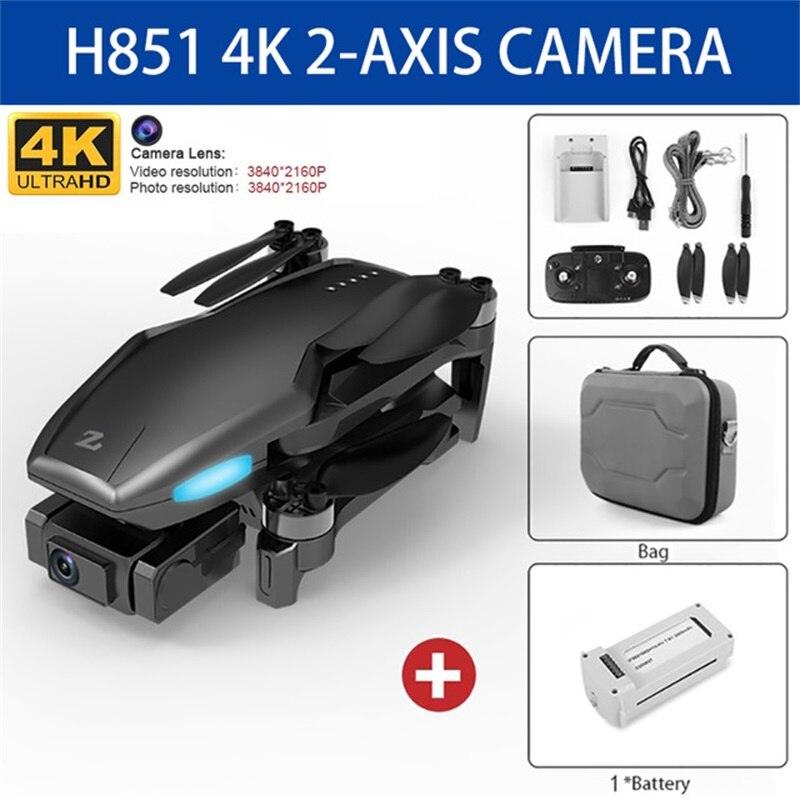 H851 GPS Drone - 4K HD Dual Camera Wifi Fpv 2-Axis RC Helicopter Height Hold Headless Mode Professional Foldable Quadcopter RC Toy Professional Camera Drone 12 H851 GPS Drone - 4K HD Dual Camera Wifi Fpv 2-Axis RC Helicopter Height Hold Headless Mode Professional Foldable Quadcopter RC Toy Professional Camera Drone — изображение 12