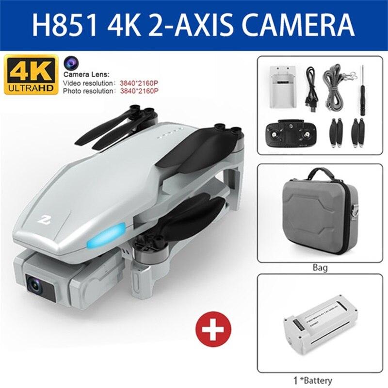 H851 GPS Drone - 4K HD Dual Camera Wifi Fpv 2-Axis RC Helicopter Height Hold Headless Mode Professional Foldable Quadcopter RC Toy Professional Camera Drone 7 H851 GPS Drone - 4K HD Dual Camera Wifi Fpv 2-Axis RC Helicopter Height Hold Headless Mode Professional Foldable Quadcopter RC Toy Professional Camera Drone — изображение 7