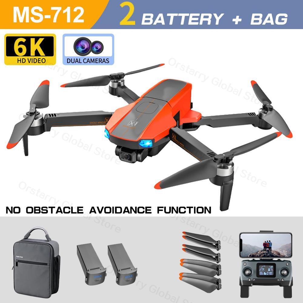 MS-712 Drone - GPS 5G 3-Axis Gimbal 8K HD UHD Camera Support TF Card Helicopter Brushless Motor FPV Quadcopter Aircraft Professional Camera Drone 17 MS-712 Drone - GPS 5G 3-Axis Gimbal 8K HD UHD Camera Support TF Card Helicopter Brushless Motor FPV Quadcopter Aircraft Professional Camera Drone - Image 17