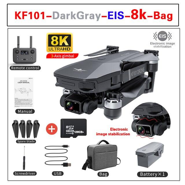 New GPS Drone 4k Profesional 8K HD Camera 3-Axis Gimbal  Aerial Photography Brushless Foldable Quadcopter RC Dron Toys Gifts Professional Camera Drone - Bild 8