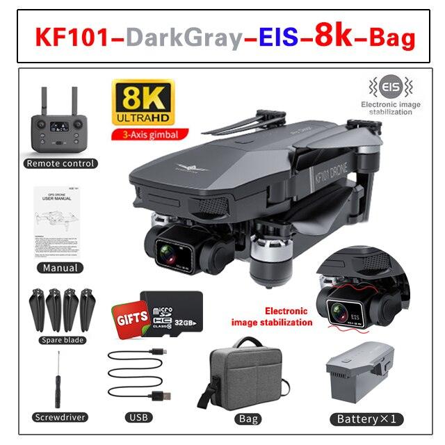 New GPS Drone 4k Profesional 8K HD Camera 3-Axis Gimbal  Aerial Photography Brushless Foldable Quadcopter RC Dron Toys Gifts Professional Camera Drone - Bild 7