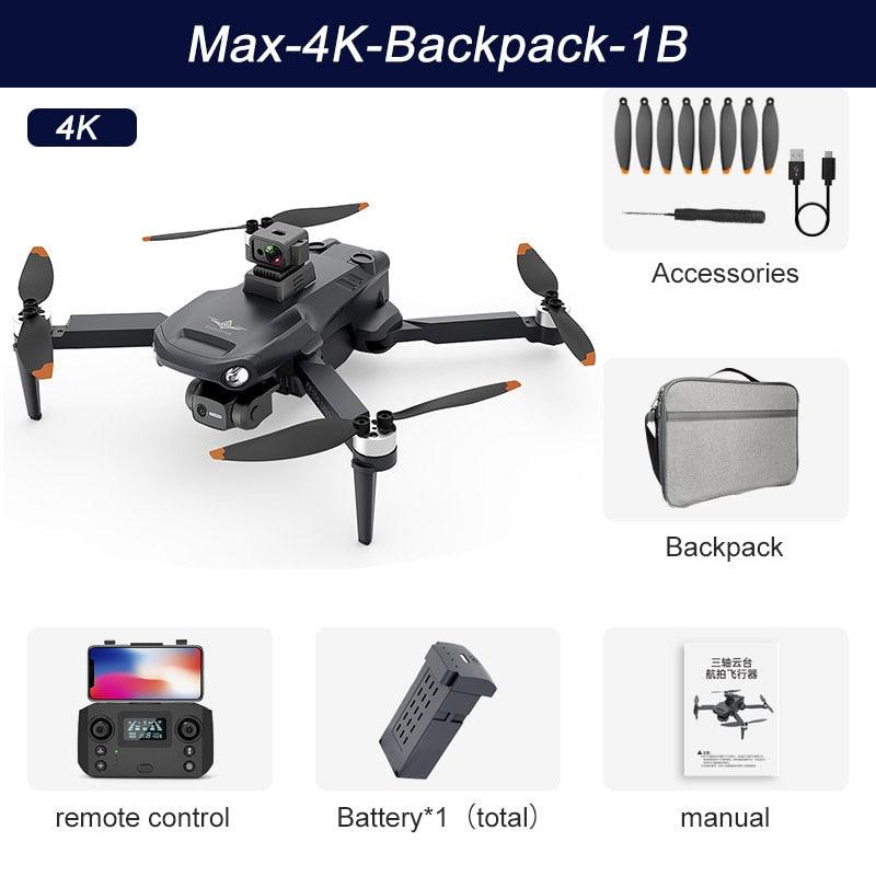 KF106 GPS Drone - 4K HD Profesional 8K HD Camera 3-axis anti-shake Gimbal Obstacle Avoidance aerial photography aircraft Quadcopter Professional Camera Drone 12 KF106 GPS Drone - 4K HD Profesional 8K HD Camera 3-axis anti-shake Gimbal Obstacle Avoidance aerial photography aircraft Quadcopter Professional Camera Drone — изображение 12
