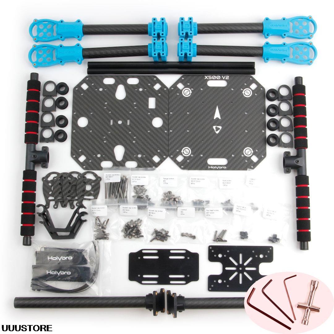 HolyBro X500 V2 Frame Kit / ARF Kit - 500mm Wheelbase Carbon Fiber Frame Kit 4PCS 2216 KV880 Motor 20A ESC 1045 Propeller PDB Combo Camera Drone 3 HolyBro X500 V2 Frame Kit / ARF Kit - 500mm Wheelbase Carbon Fiber Frame Kit 4PCS 2216 KV880 Motor 20A ESC 1045 Propeller PDB Combo Camera Drone - Image 3