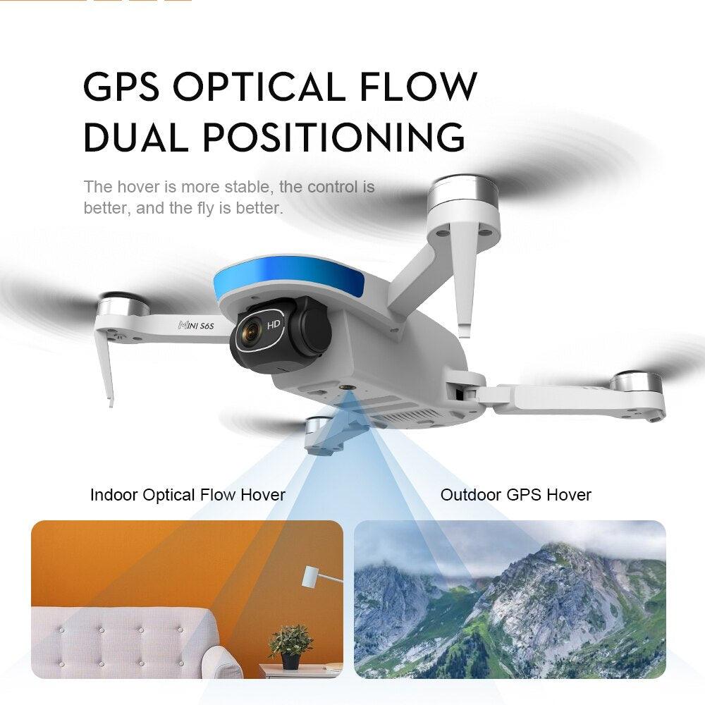 S6S Mini GPS Drone - 4K HD Professinal Dual HD EIS Camera 5G Wifi Light Flow Brushless Folding Quadcopter RC Helicopter Toys Professional Camera Drone 13 S6S Mini GPS Drone - 4K HD Professinal Dual HD EIS Camera 5G Wifi Light Flow Brushless Folding Quadcopter RC Helicopter Toys Professional Camera Drone - صورة S6S Mini GPS Drone - 4K HD Professinal Dual HD EIS Camera 5G Wifi Light Flow Brushless Folding Quadcopter RC Helicopter Toys Professional Camera Drone - صورة 13