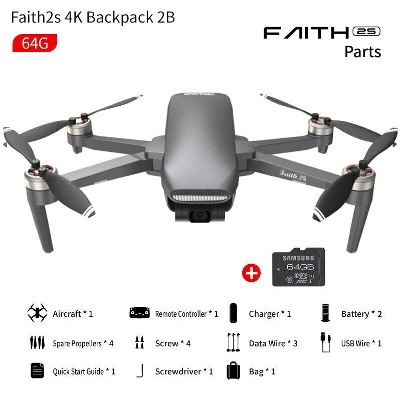 JINHENG FAITH 2S GPS Drone - 4K HD Dual Camera 3-Axis Gimbal Digital Graphics 7KM Brushless Motor Quadcopter Professional Camera Drone 9 JINHENG FAITH 2S GPS Drone - 4K HD Dual Camera 3-Axis Gimbal Digital Graphics 7KM Brushless Motor Quadcopter Professional Camera Drone - صورة JINHENG FAITH 2S GPS Drone - 4K HD Dual Camera 3-Axis Gimbal Digital Graphics 7KM Brushless Motor Quadcopter Professional Camera Drone - صورة 9