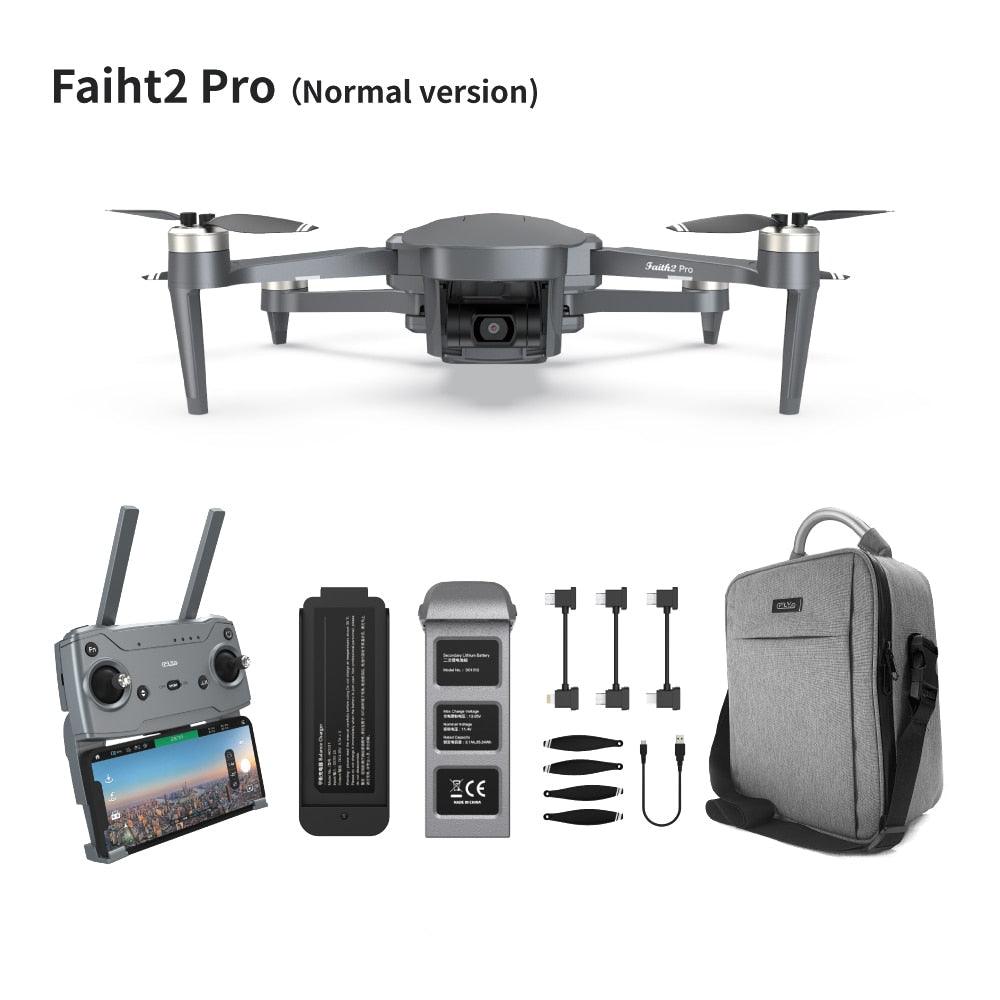CFLY Faith 2pro Drone - 3-Axis Gimbal Camera,4K Video 5 Directions of Obstacle Sensing,32 Mins Flight Time,6km Video Transmission — изображение 4