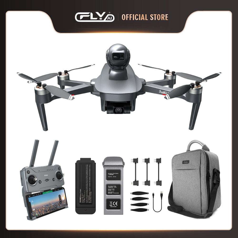 CFLY Faith 2pro Drone - 3-Axis Gimbal Camera,4K Video 5 Directions of Obstacle Sensing,32 Mins Flight Time,6km Video Transmission — изображение 3