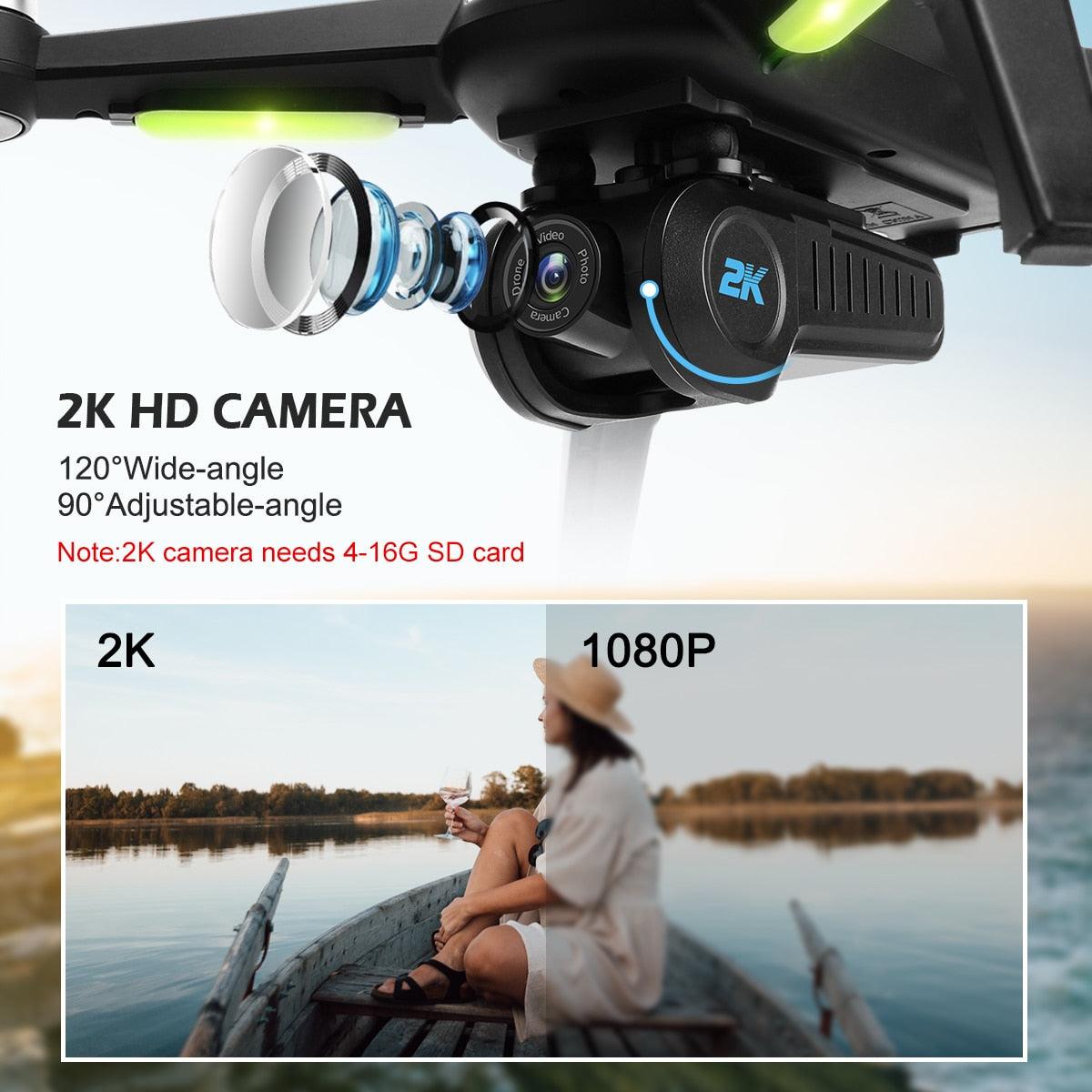 JJRC JJPRO X5 Drone - Brushless Drone with 2K FHD Camera Video 5G WiFi FPV GPS Drone for Adults, 30km/h 20 mins Flight Time Quadcopter 6 JJRC JJPRO X5 Drone - Brushless Drone with 2K FHD Camera Video 5G WiFi FPV GPS Drone for Adults, 30km/h 20 mins Flight Time Quadcopter - Image 6