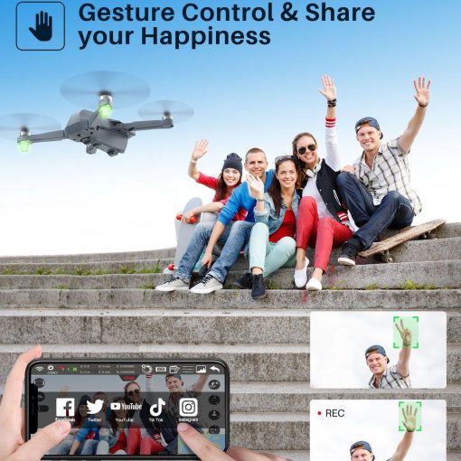 SYMA X500 Pro GPS Drones - with 4K UHD Camera RC Quadcopter Brushless Motor, 5G FPV Transmission, Follow Me, Auto Return Home 6 SYMA X500 Pro GPS Drones - with 4K UHD Camera RC Quadcopter Brushless Motor, 5G FPV Transmission, Follow Me, Auto Return Home — изображение 6