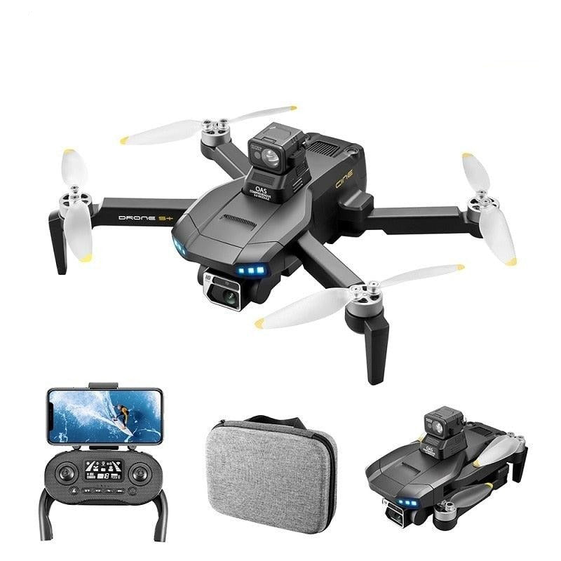S+ GPS Drone - 6K HD Dual HD Camera Laser Obstacle Avoidance Aerial Photography Brushless Motor Foldable Drone Quadcopter RC Distance 1200M Professional Camera Drone 1 S+ GPS Drone - 6K HD Dual HD Camera Laser Obstacle Avoidance Aerial Photography Brushless Motor Foldable Drone Quadcopter RC Distance 1200M Professional Camera Drone