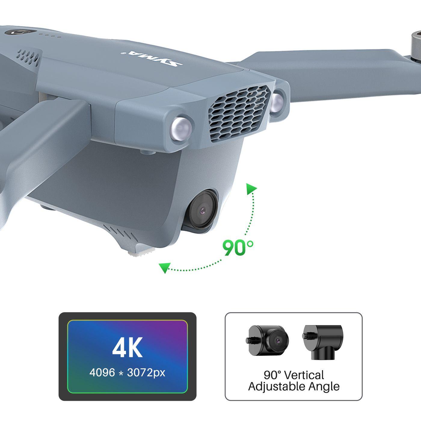 SYMA X500Pro GPS Drones - with 4K UHD Camera RC Quadcopter Brushless Motor, 5G FPV Transmission, Follow Me, Auto Return Home 7 SYMA X500Pro GPS Drones - with 4K UHD Camera RC Quadcopter Brushless Motor, 5G FPV Transmission, Follow Me, Auto Return Home — изображение 7