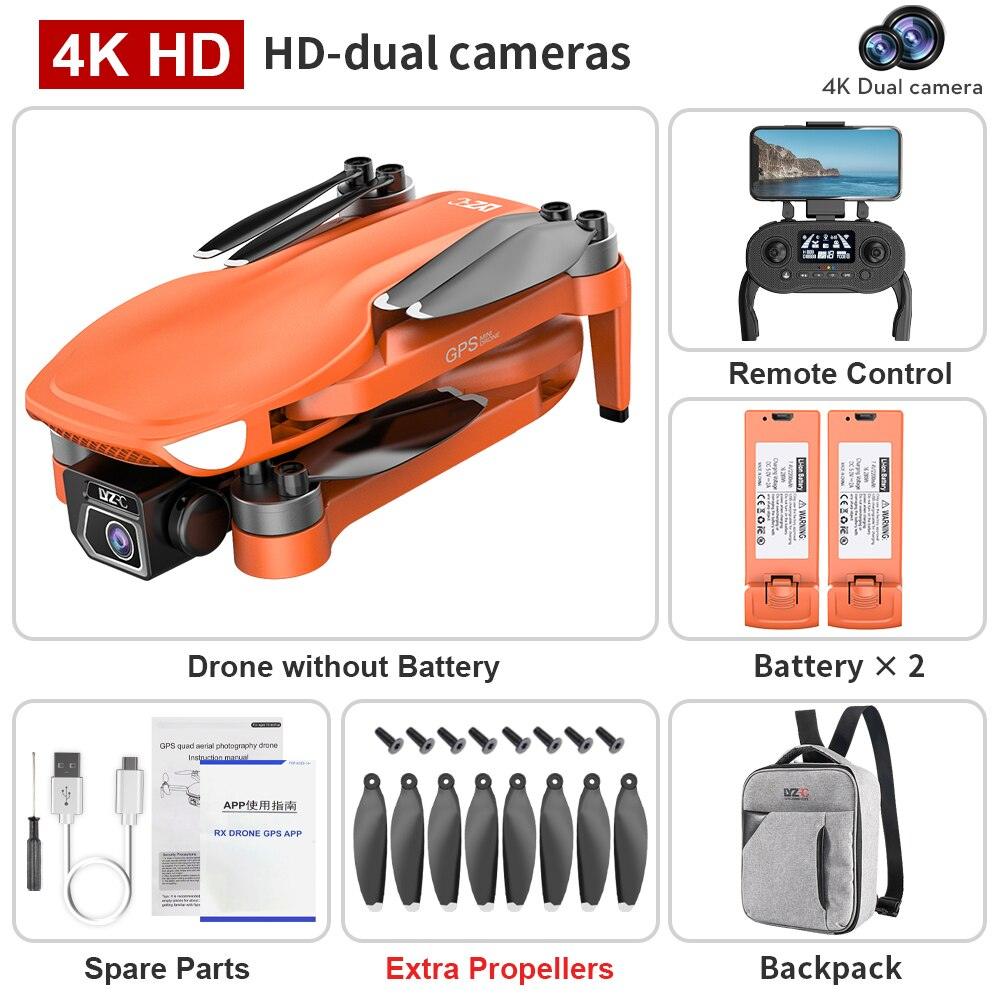 L500 PRO GPS Drone - Professional Aerial Photography Camera Drone 4K HD Dual HD Camera Brushless Motor Foldable Quadcopter RC Distance1200M Professional Camera Drone 24 L500 PRO GPS Drone - Professional Aerial Photography Camera Drone 4K HD Dual HD Camera Brushless Motor Foldable Quadcopter RC Distance1200M Professional Camera Drone — изображение 24