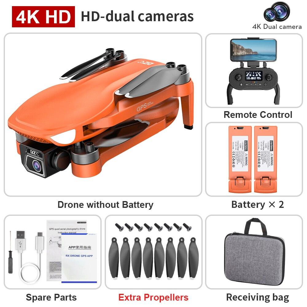 L500 PRO GPS Drone - Professional Aerial Photography Camera Drone 4K HD Dual HD Camera Brushless Motor Foldable Quadcopter RC Distance1200M Professional Camera Drone 18 L500 PRO GPS Drone - Professional Aerial Photography Camera Drone 4K HD Dual HD Camera Brushless Motor Foldable Quadcopter RC Distance1200M Professional Camera Drone — изображение 18