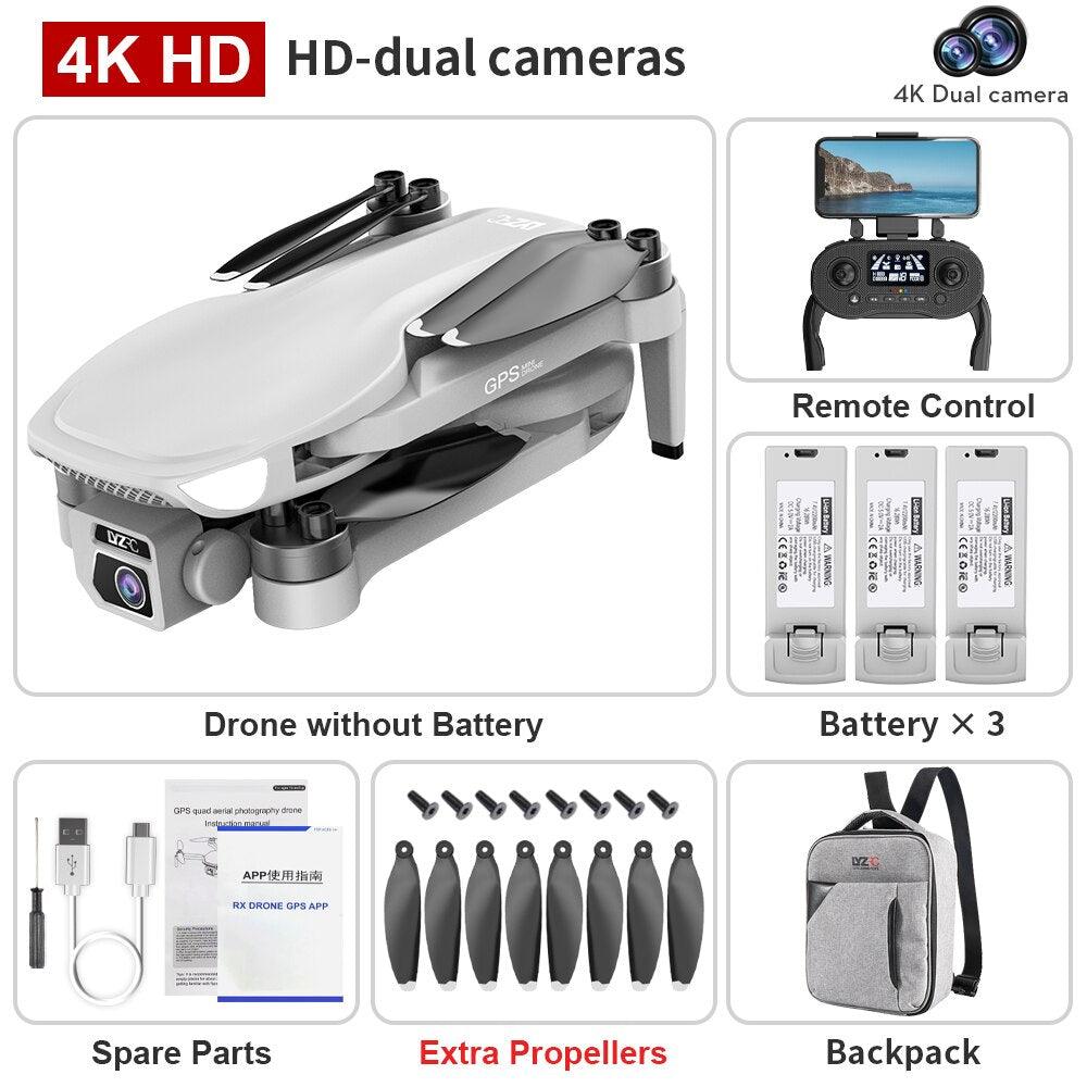 L500 PRO GPS Drone - Professional Aerial Photography Camera Drone 4K HD Dual HD Camera Brushless Motor Foldable Quadcopter RC Distance1200M Professional Camera Drone 17 L500 PRO GPS Drone - Professional Aerial Photography Camera Drone 4K HD Dual HD Camera Brushless Motor Foldable Quadcopter RC Distance1200M Professional Camera Drone — изображение 17