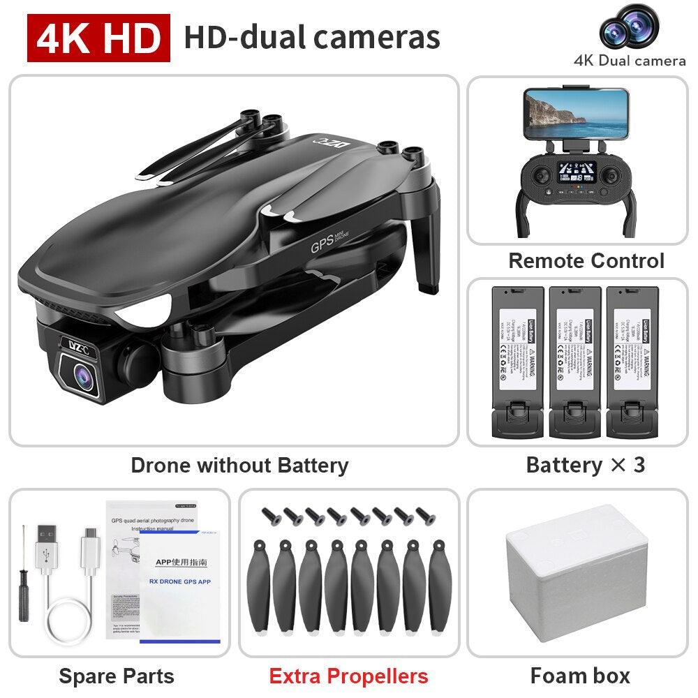 L500 PRO GPS Drone - Professional Aerial Photography Camera Drone 4K HD Dual HD Camera Brushless Motor Foldable Quadcopter RC Distance1200M Professional Camera Drone 14 L500 PRO GPS Drone - Professional Aerial Photography Camera Drone 4K HD Dual HD Camera Brushless Motor Foldable Quadcopter RC Distance1200M Professional Camera Drone — изображение 14