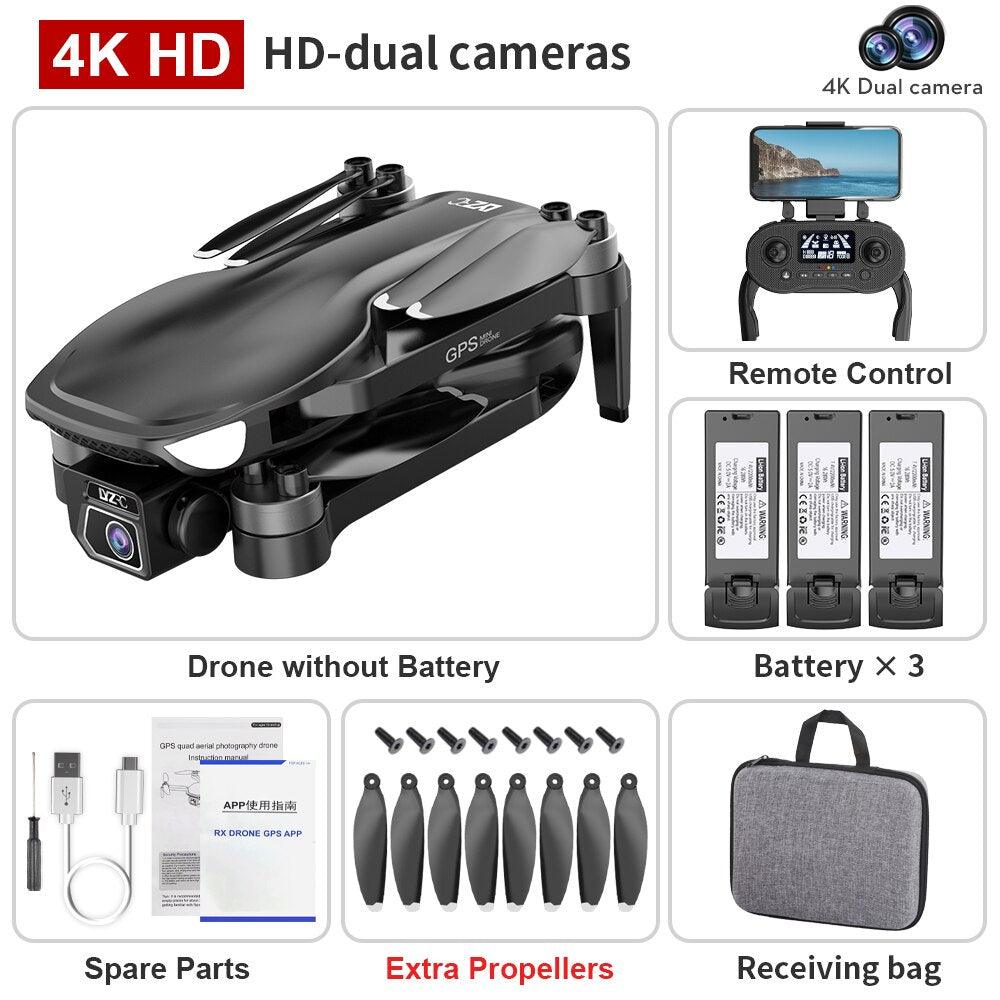 L500 PRO GPS Drone - Professional Aerial Photography Camera Drone 4K HD Dual HD Camera Brushless Motor Foldable Quadcopter RC Distance1200M Professional Camera Drone 12 L500 PRO GPS Drone - Professional Aerial Photography Camera Drone 4K HD Dual HD Camera Brushless Motor Foldable Quadcopter RC Distance1200M Professional Camera Drone — изображение 12