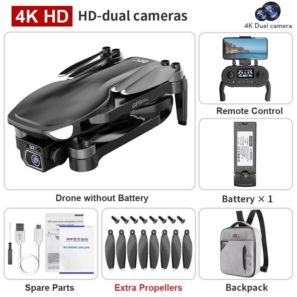 L500 PRO GPS Drone - Professional Aerial Photography Camera Drone 4K HD Dual HD Camera Brushless Motor Foldable Quadcopter RC Distance1200M Professional Camera Drone 8 L500 PRO GPS Drone - Professional Aerial Photography Camera Drone 4K HD Dual HD Camera Brushless Motor Foldable Quadcopter RC Distance1200M Professional Camera Drone — изображение 8