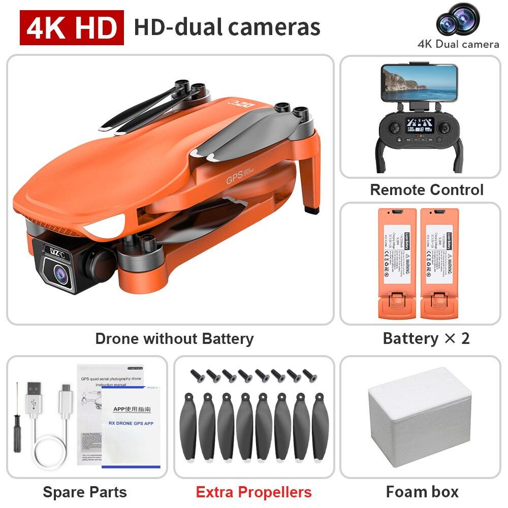 L500 PRO GPS Drone - Professional Aerial Photography Camera Drone 4K HD Dual HD Camera Brushless Motor Foldable Quadcopter RC Distance1200M Professional Camera Drone 7 L500 PRO GPS Drone - Professional Aerial Photography Camera Drone 4K HD Dual HD Camera Brushless Motor Foldable Quadcopter RC Distance1200M Professional Camera Drone — изображение 7