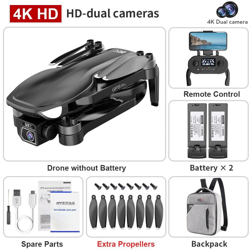 L500 PRO GPS Drone - Professional Aerial Photography Camera Drone 4K HD Dual HD Camera Brushless Motor Foldable Quadcopter RC Distance1200M Professional Camera Drone 3 L500 PRO GPS Drone - Professional Aerial Photography Camera Drone 4K HD Dual HD Camera Brushless Motor Foldable Quadcopter RC Distance1200M Professional Camera Drone — изображение 3