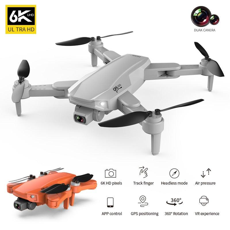 S608 Pro GPS Drone - 6K HD Dual HD Camera RC Distance 3KM WIFI FPV Brushless Motor RC Foldable Quadcopter Toy Professional Aerial Camera Drone Professional Camera Drone 24 S608 Pro GPS Drone - 6K HD Dual HD Camera RC Distance 3KM WIFI FPV Brushless Motor RC Foldable Quadcopter Toy Professional Aerial Camera Drone Professional Camera Drone — изображение 24