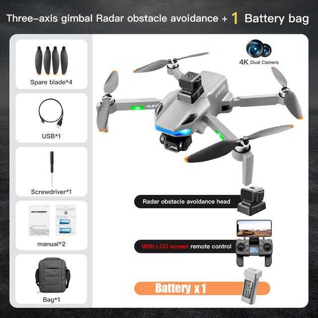 S135 Drone - 8K HD ESC Dual Camera GPS 5G 28 Minutes 3-Axis Gimbal Brushless Motor Professional Camera Drone 19 S135 Drone - 8K HD ESC Dual Camera GPS 5G 28 Minutes 3-Axis Gimbal Brushless Motor Professional Camera Drone — изображение 19