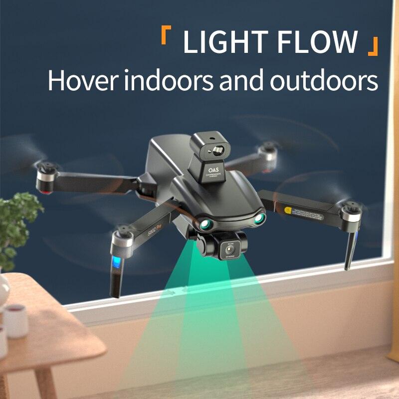 S802 / S802 Pro Drone - 4K HD Professional HD Camera Laser Obstacle Avoidance 3-Axis Gimbal 5G WiFi EIS FPV Dron RC Quadcopter Professional Camera Drone 19 S802 / S802 Pro Drone - 4K HD Professional HD Camera Laser Obstacle Avoidance 3-Axis Gimbal 5G WiFi EIS FPV Dron RC Quadcopter Professional Camera Drone - صورة S802 / S802 Pro Drone - 4K HD Professional HD Camera Laser Obstacle Avoidance 3-Axis Gimbal 5G WiFi EIS FPV Dron RC Quadcopter Professional Camera Drone - صورة 19