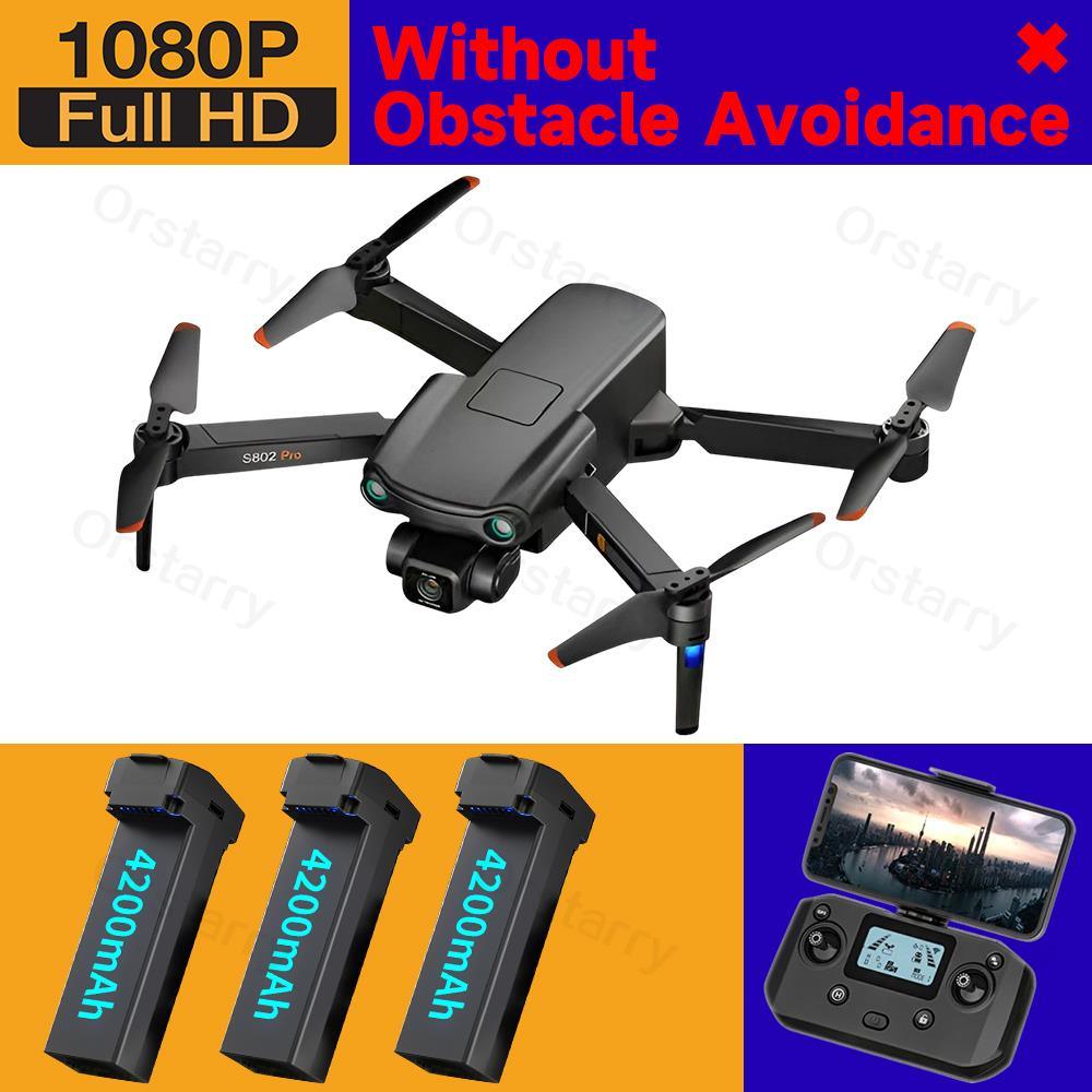 S802 / S802 Pro Drone - 4K HD Professional HD Camera Laser Obstacle Avoidance 3-Axis Gimbal 5G WiFi EIS FPV Dron RC Quadcopter Professional Camera Drone 16 S802 / S802 Pro Drone - 4K HD Professional HD Camera Laser Obstacle Avoidance 3-Axis Gimbal 5G WiFi EIS FPV Dron RC Quadcopter Professional Camera Drone - صورة S802 / S802 Pro Drone - 4K HD Professional HD Camera Laser Obstacle Avoidance 3-Axis Gimbal 5G WiFi EIS FPV Dron RC Quadcopter Professional Camera Drone - صورة 16