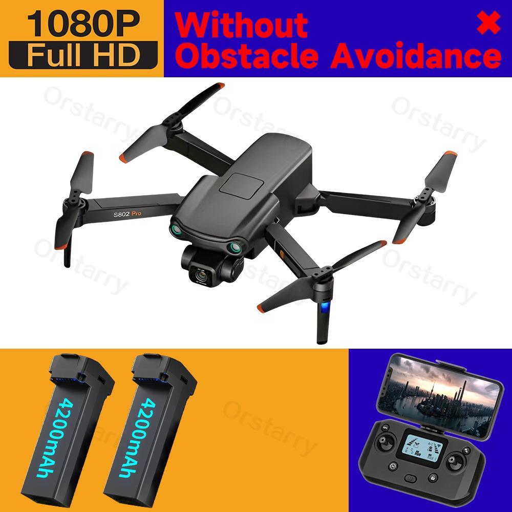 S802 / S802 Pro Drone - 4K HD Professional HD Camera Laser Obstacle Avoidance 3-Axis Gimbal 5G WiFi EIS FPV Dron RC Quadcopter Professional Camera Drone 12 S802 / S802 Pro Drone - 4K HD Professional HD Camera Laser Obstacle Avoidance 3-Axis Gimbal 5G WiFi EIS FPV Dron RC Quadcopter Professional Camera Drone - صورة S802 / S802 Pro Drone - 4K HD Professional HD Camera Laser Obstacle Avoidance 3-Axis Gimbal 5G WiFi EIS FPV Dron RC Quadcopter Professional Camera Drone - صورة 12