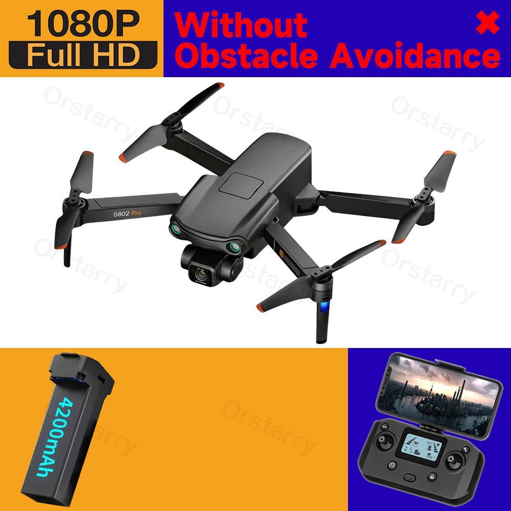 S802 / S802 Pro Drone - 4K HD Professional HD Camera Laser Obstacle Avoidance 3-Axis Gimbal 5G WiFi EIS FPV Dron RC Quadcopter Professional Camera Drone 11 S802 / S802 Pro Drone - 4K HD Professional HD Camera Laser Obstacle Avoidance 3-Axis Gimbal 5G WiFi EIS FPV Dron RC Quadcopter Professional Camera Drone - صورة S802 / S802 Pro Drone - 4K HD Professional HD Camera Laser Obstacle Avoidance 3-Axis Gimbal 5G WiFi EIS FPV Dron RC Quadcopter Professional Camera Drone - صورة 11