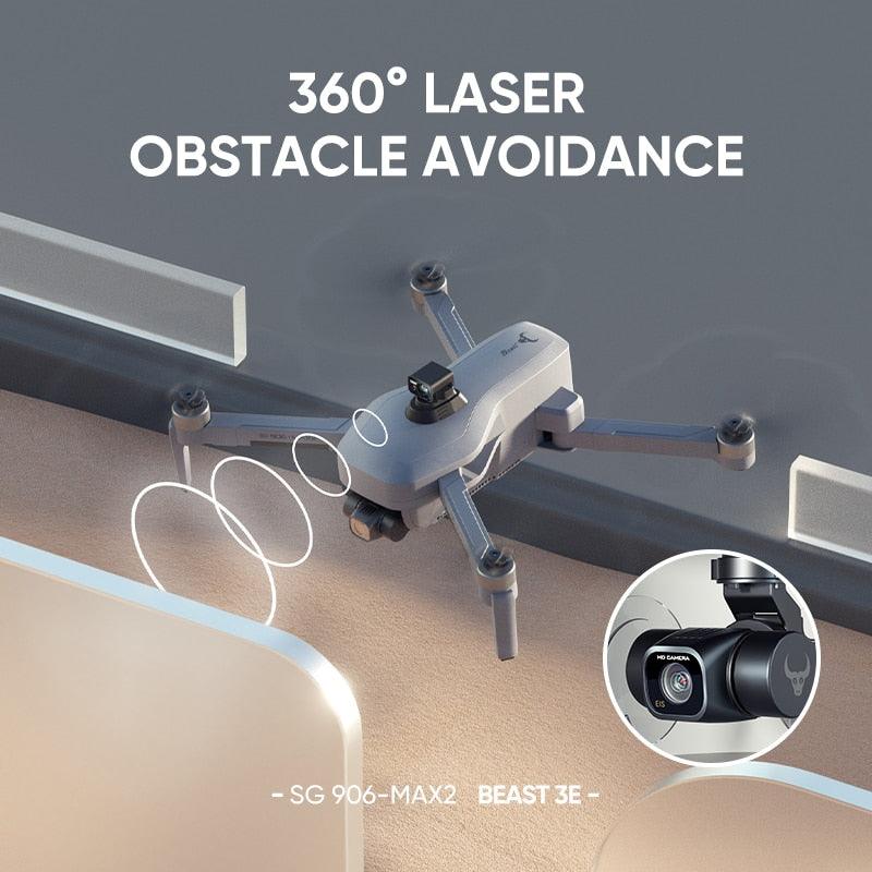 HGIYI SG906 MAX2 Drone - 5000mAH GPS 4K HD Professional Camera with 3-Axis Gimbal 360 Obstacle Avoidance 906 MAX Brushless Quadcopter Professional Camera Drone 30 HGIYI SG906 MAX2 Drone - 5000mAH GPS 4K HD Professional Camera with 3-Axis Gimbal 360 Obstacle Avoidance 906 MAX Brushless Quadcopter Professional Camera Drone - صورة HGIYI SG906 MAX2 Drone - 5000mAH GPS 4K HD Professional Camera with 3-Axis Gimbal 360 Obstacle Avoidance 906 MAX Brushless Quadcopter Professional Camera Drone - صورة 30