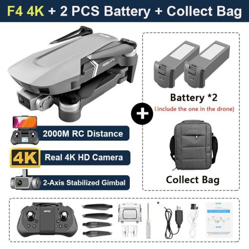 طائرة بدون طيار F4 Drone - 4K HD احترافية ثنائية المحور ذات محورين Gimbal Gimbal Gimbal Gimbal Gimbal Gimbal Gimbal Gimbal Gimbal Gimbal Gimbal Gimbal Gimbal Gimbal Gimbal Gimbal Gimbal Gimbal Gimbal Dronter بدون فرشاة GPS 5G WIFI 2KM مسافة طيران FPV FPV Quadcopter القابلة للطي VS SG907 MAX احترافية 5 F4 Drone - 4K HD Professional 2-Axis Gimbal Brushless RC Dron GPS 5G WIFI 2KM Flight Distance FPV Foldable Quadcopter VS SG907 MAX Professional Camera Drone - صورة F4 Drone - 4K HD Professional 2-Axis Gimbal Brushless RC Dron GPS 5G WIFI 2KM Flight Distance FPV Foldable Quadcopter VS SG907 MAX Professional Camera Drone - صورة 5