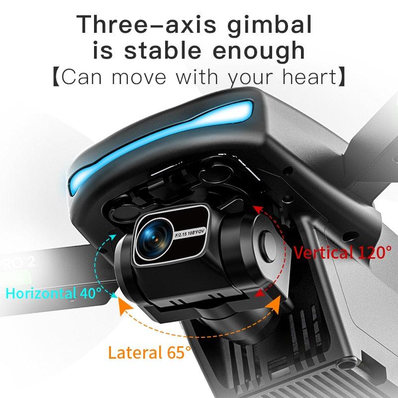 L800 Pro 2 Drone - 4K HD Camera 3-Axis Gimbal 5G WIFI Dron Obstacle Avoidance Brushless Motor RC Professional FPV Quadcopter Professional Camera Drone 18 L800 Pro 2 Drone - 4K HD Camera 3-Axis Gimbal 5G WIFI Dron Obstacle Avoidance Brushless Motor RC Professional FPV Quadcopter Professional Camera Drone — изображение 18