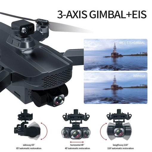 JINHENG 011 Drone - Professional Dual HD 4K HD Camera 3-Axis Gimbal Optical Flow Brushless Motor Foldable Quadcopter RC Distance 3000km Camera Drone Professional Camera Drone - Image 14