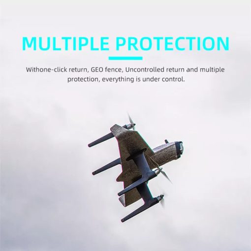 Swan K1 PRO VTOL Fixed Wing Drone - No Need Rudder Vertical Take Off Landing Professional Camera Drone — изображение 4
