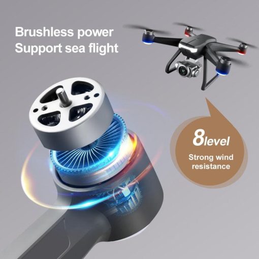 F11 PRO Drone - GPS 4K HD Dual HD Camera Professional WIFI FPV Aerial Photography Brushless Motor Quadcopter Dron Toys Professional Camera Drone — изображение 13
