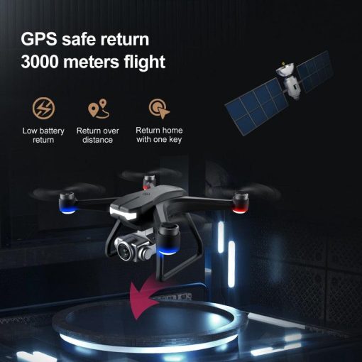 F11 PRO Drone - GPS 4K HD Dual HD Camera Professional WIFI FPV Aerial Photography Brushless Motor Quadcopter Dron Toys Professional Camera Drone — изображение 9