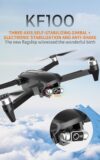 KF100 Drone - 3-Axis Gimbal GPS 6K HD ESC HD Camera RC Quadcopter Brushless Motor Professional Camera Drone 7 KF100 Drone - 3-Axis Gimbal GPS 6K HD ESC HD Camera RC Quadcopter Brushless Motor Professional Camera Drone - صورة KF100 Drone - 3-Axis Gimbal GPS 6K HD ESC HD Camera RC Quadcopter Brushless Motor Professional Camera Drone - صورة 7
