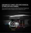 KF100 Drone - 3-Axis Gimbal GPS 6K HD ESC HD Camera RC Quadcopter Brushless Motor Professional Camera Drone 6 KF100 Drone - 3-Axis Gimbal GPS 6K HD ESC HD Camera RC Quadcopter Brushless Motor Professional Camera Drone - صورة KF100 Drone - 3-Axis Gimbal GPS 6K HD ESC HD Camera RC Quadcopter Brushless Motor Professional Camera Drone - صورة 6