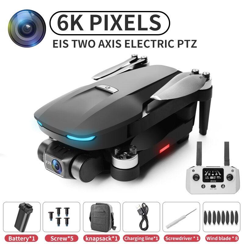S188 Drone - Professional GPS 4K HD Drone True EIS 2-Axis Gimbal Drones 6K HD Camera Drones 5G FPV RC 1.5KM Brushless Motor Quadcopter Toys Professional Camera Drone 4 S188 Drone - Professional GPS 4K HD Drone True EIS 2-Axis Gimbal Drones 6K HD Camera Drones 5G FPV RC 1.5KM Brushless Motor Quadcopter Toys Professional Camera Drone - صورة S188 Drone - Professional GPS 4K HD Drone True EIS 2-Axis Gimbal Drones 6K HD Camera Drones 5G FPV RC 1.5KM Brushless Motor Quadcopter Toys Professional Camera Drone - صورة 4