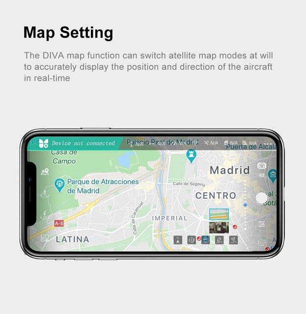 Funsnap Aerial Vehicle face tracking camera drones - AI Gesture Remote contorl GPS Foldable HD 1080P camera 2 Funsnap Aerial Vehicle face tracking camera drones - AI Gesture Remote contorl GPS Foldable HD 1080P camera - Image 2