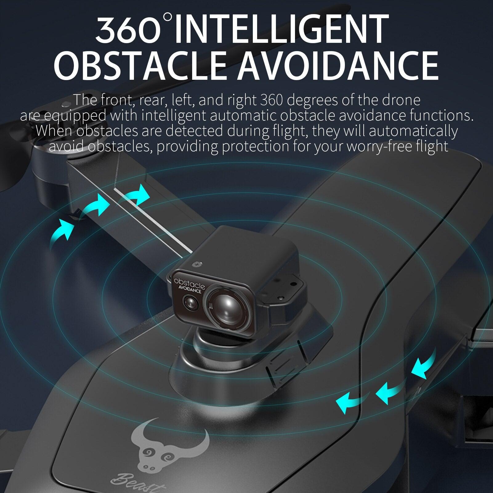 JINHENG SG906 Max GPS Drone - 4K HD Professional Three-Gimbal Obstacle Avoidance Brushless Foldable RC Quadcopter With Camera HD 5G Wifi Aerial Professional Camera Drone 19 JINHENG SG906 Max GPS Drone - 4K HD Professional Three-Gimbal Obstacle Avoidance Brushless Foldable RC Quadcopter With Camera HD 5G Wifi Aerial Professional Camera Drone — изображение 19