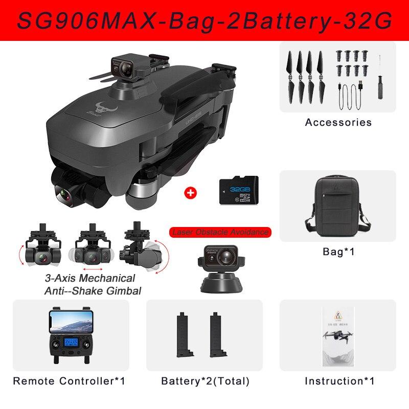 JINHENG SG906 Max GPS Drone - 4K HD Professional Three-Gimbal Obstacle Avoidance Brushless Foldable RC Quadcopter With Camera HD 5G Wifi Aerial Professional Camera Drone 13 JINHENG SG906 Max GPS Drone - 4K HD Professional Three-Gimbal Obstacle Avoidance Brushless Foldable RC Quadcopter With Camera HD 5G Wifi Aerial Professional Camera Drone — изображение 13
