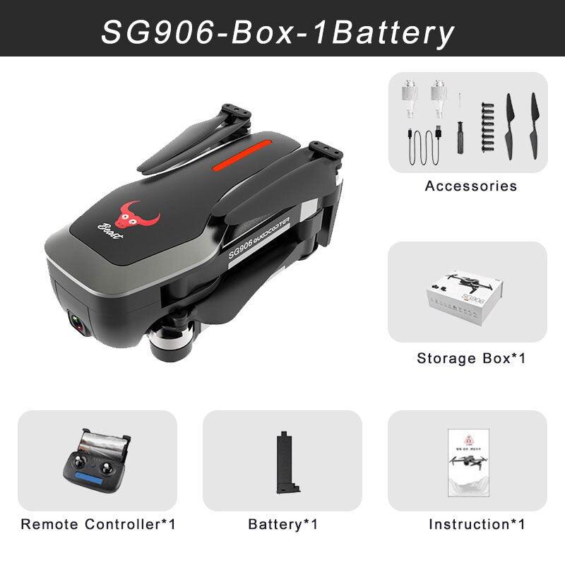 JINHENG SG906 Max GPS Drone - 4K HD Professional Three-Gimbal Obstacle Avoidance Brushless Foldable RC Quadcopter With Camera HD 5G Wifi Aerial Professional Camera Drone 2 JINHENG SG906 Max GPS Drone - 4K HD Professional Three-Gimbal Obstacle Avoidance Brushless Foldable RC Quadcopter With Camera HD 5G Wifi Aerial Professional Camera Drone — изображение 2