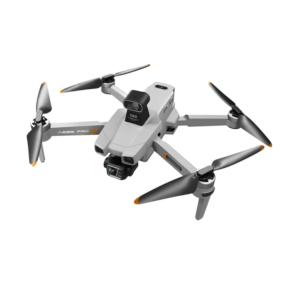 AE86 Pro Max Drone - GPS 4K HD Camera Three Axis Mechanical Pan Tilt Camera Brushless Laser Obstacle Avoidance GPS Drones toys
